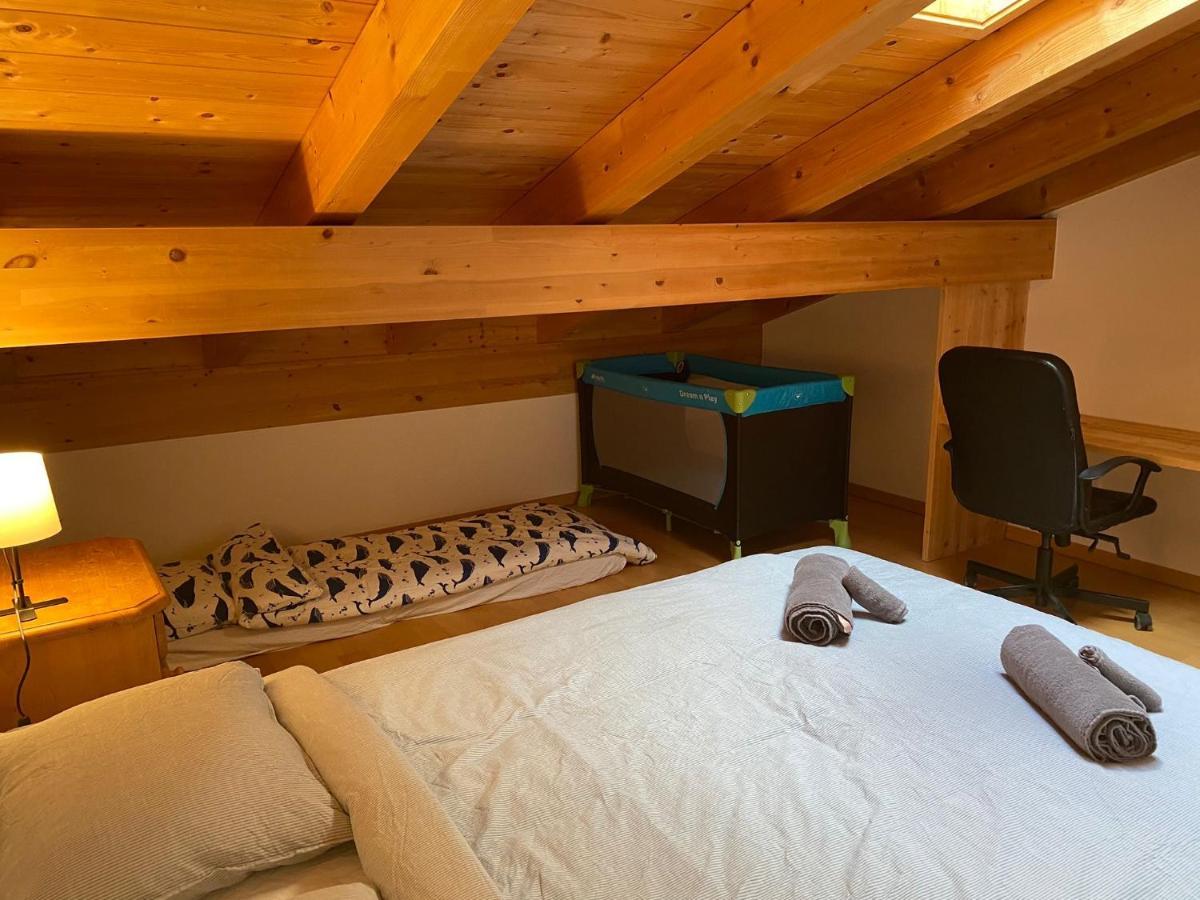 Апартаменты Attic In The Alps Luzein Экстерьер фото